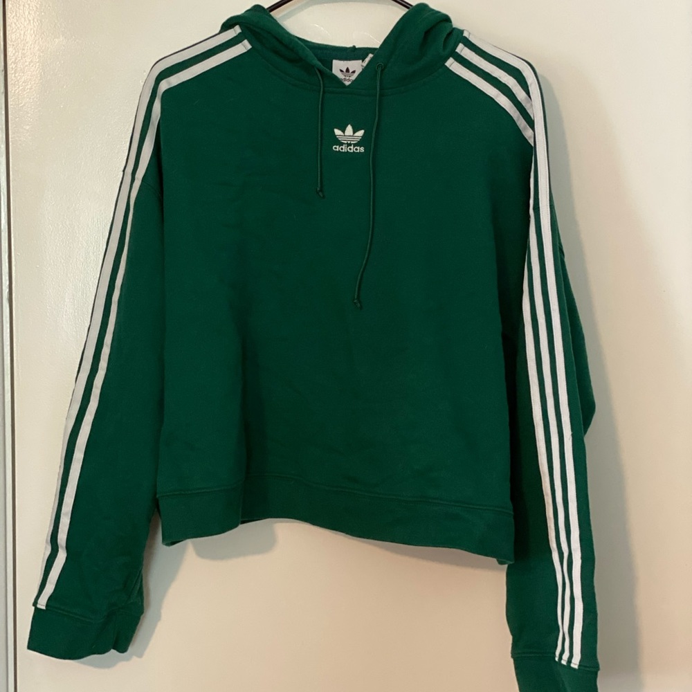 ADIDAS XL CROP HOODIE